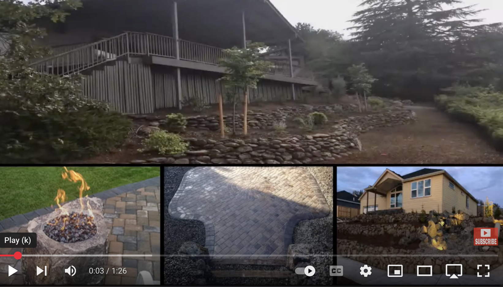 Time lapse ladscapng video