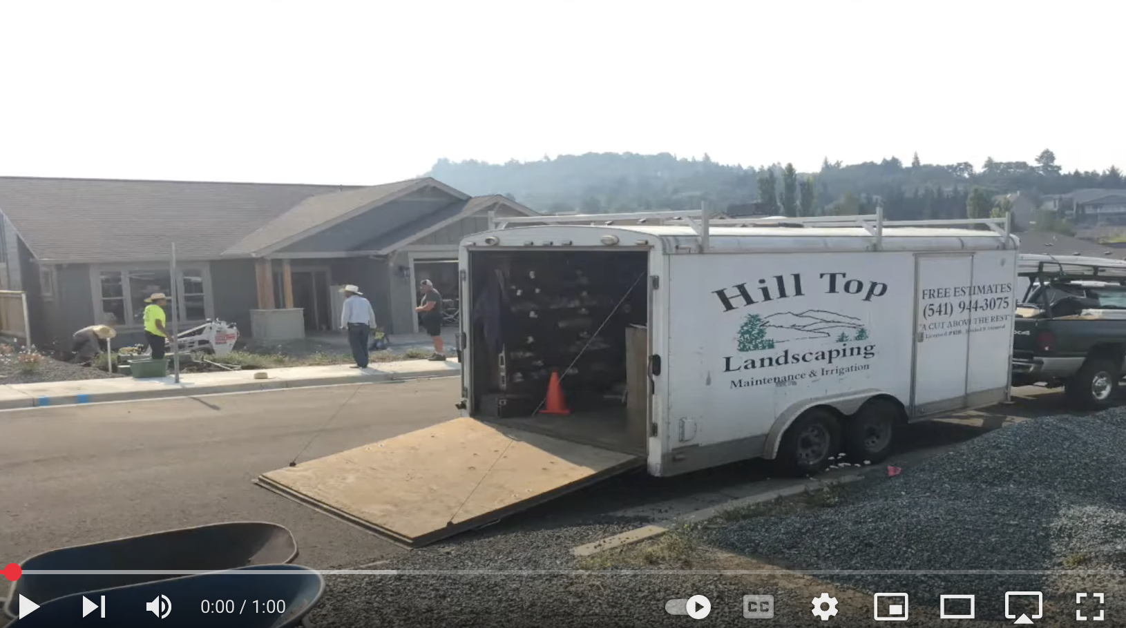 Time lapse ladscapng video