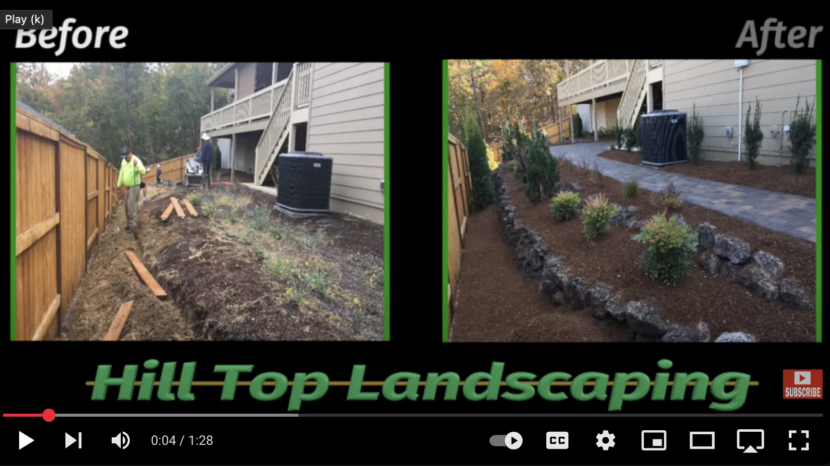 Dry creek bed, retaining wall, stone sptes, paver pation, and native plants.
