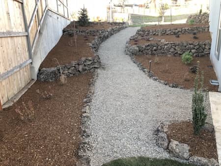 Medford Landscaping Project - before and after