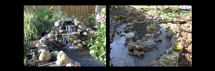 water feature landscaping