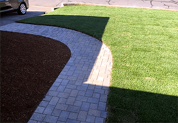 landscaping paver patio in southern oregon