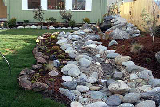 Water Feature Landscping Project