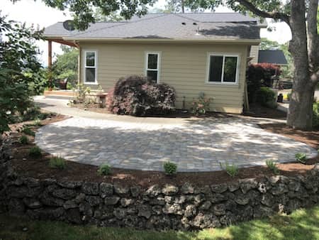 Patio Landscaping Photo