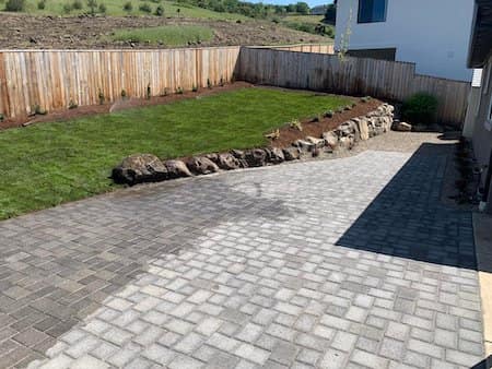 Paver Patio andNatural Stone