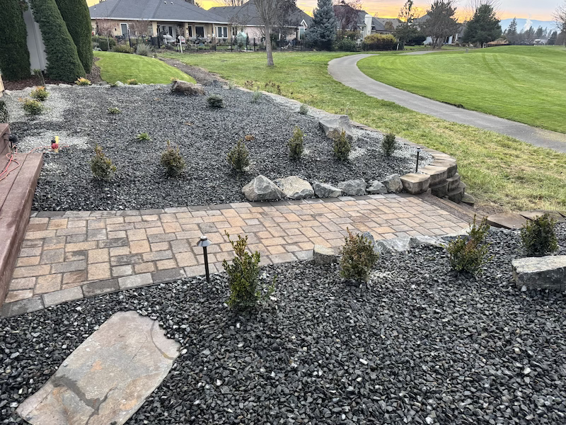 Backyard rennovation project