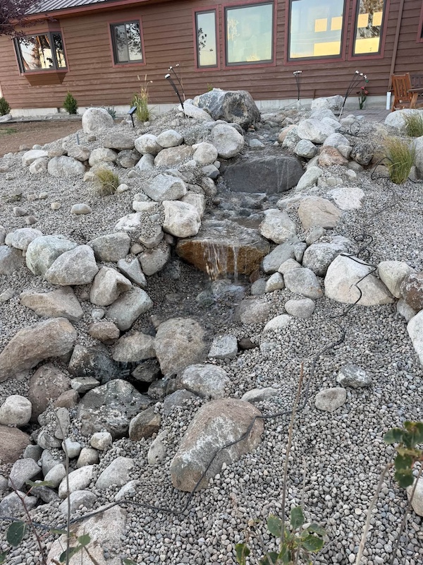 Front Yard Water Feature